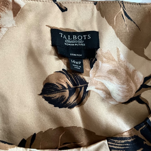 Talbots Women's Floral Blouse - Picture 4 of 4